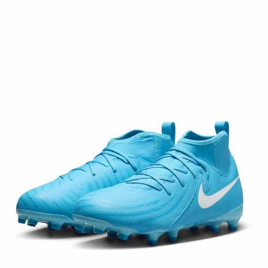 Nike Phantom Luna Ii Academy Junior Firm Ground Football Boots Синьо/Балтийско Детски футболни бутонки