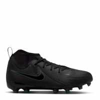 Nike Phantom Luna Ii Academy Junior Firm Ground Football Boots Черно/Зелено Детски футболни бутонки