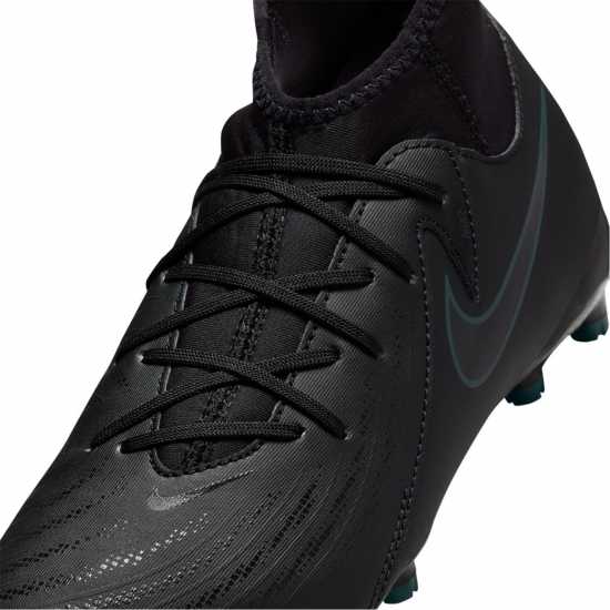 Nike Phantom Luna Ii Academy Junior Firm Ground Football Boots Черно/Зелено Детски футболни бутонки