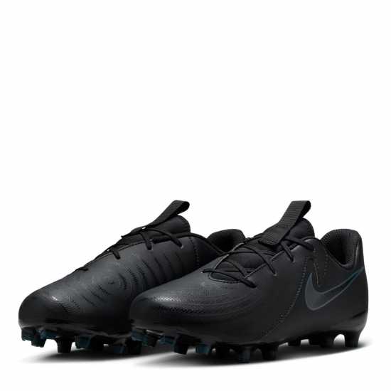 Nike Phantom Gx Ii Academy Junior Firm Ground Football Boots Черно/Зелено Детски футболни бутонки