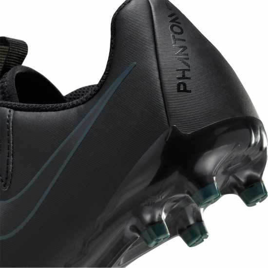 Nike Phantom Gx Ii Academy Junior Firm Ground Football Boots Черно/Зелено Детски футболни бутонки