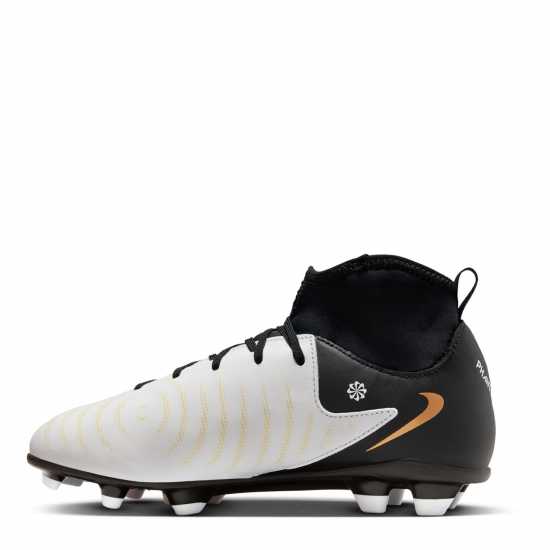 Nike Phantom Luna Ii Club Junior Firm Ground Football Boots Lemonade/Black Детски футболни бутонки