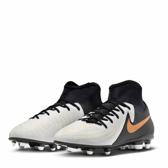 Nike Phantom Luna Ii Club Junior Firm Ground Football Boots Lemonade/Black Детски футболни бутонки