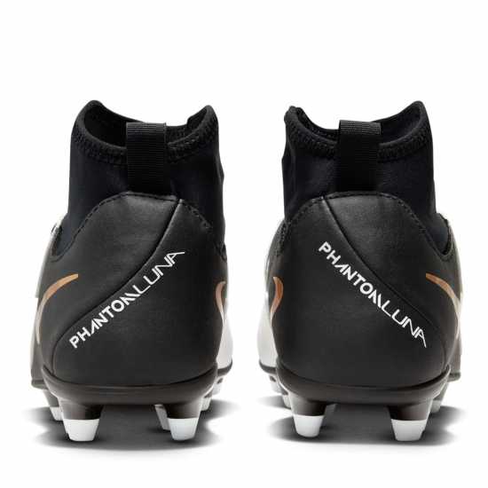 Nike Phantom Luna Ii Club Junior Firm Ground Football Boots Lemonade/Black Детски футболни бутонки