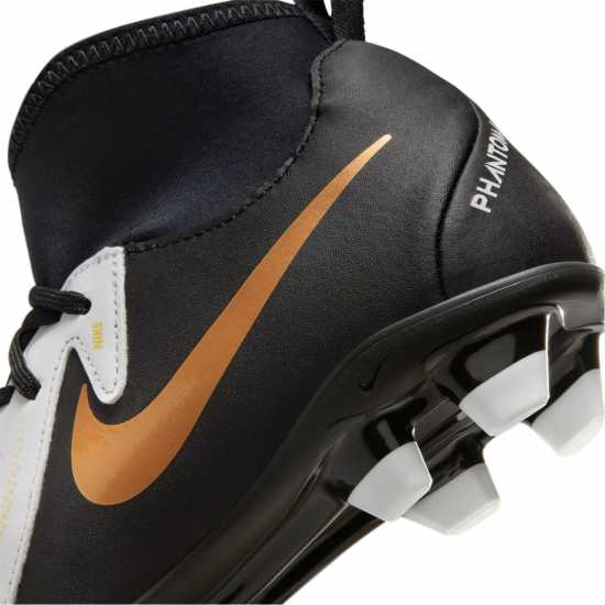 Nike Phantom Luna Ii Club Junior Firm Ground Football Boots Lemonade/Black Детски футболни бутонки