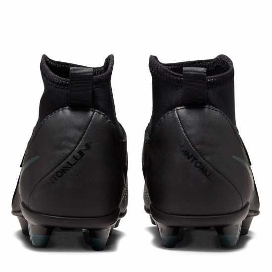 Nike Phantom Luna Ii Club Junior Firm Ground Football Boots Черно/Зелено Детски футболни бутонки