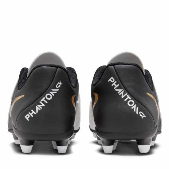 Nike Phantom Gx Ii Club Junior Firm Ground Football Boots Бяло/Черно/Злато Детски футболни бутонки