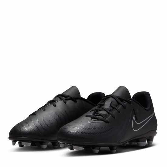 Nike Phantom Gx Ii Club Junior Firm Ground Football Boots Черно/Черно Детски футболни бутонки