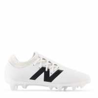 Детски Футболни Бутонки New Balance Furon V7+ Dispatch Firm Ground Football Boots Juniors Бяло/Черно Детски футболни бутонки