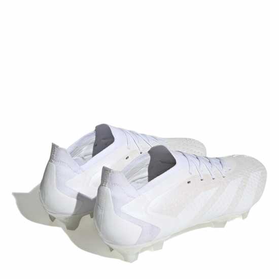 Adidas Predator Accuracy.1 Low Firm Ground Boots White Детски футболни бутонки