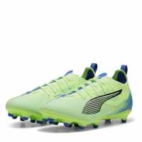 Puma Ultra Pro Junior Firm Ground Football Boots Ябълка/ Бял 