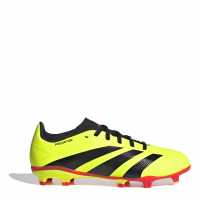 Adidas Predator 24 League Junior Firm Ground Boots Жълто/Черно/Червено Детски футболни бутонки