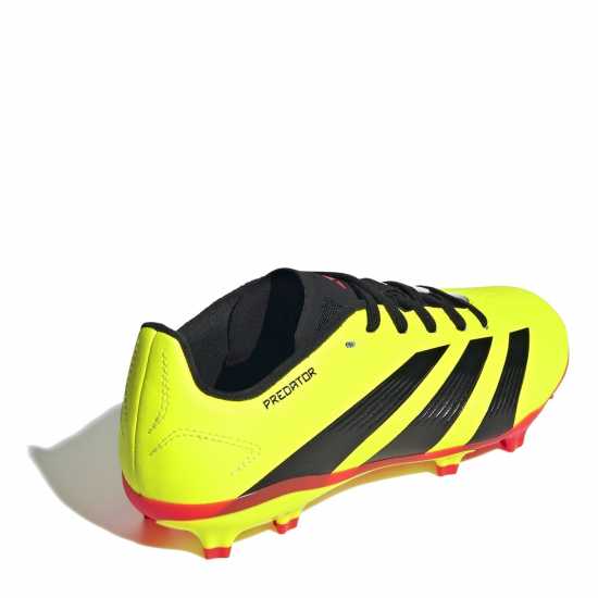 Adidas Predator 24 League Junior Firm Ground Boots Жълто/Черно/Червено Детски футболни бутонки