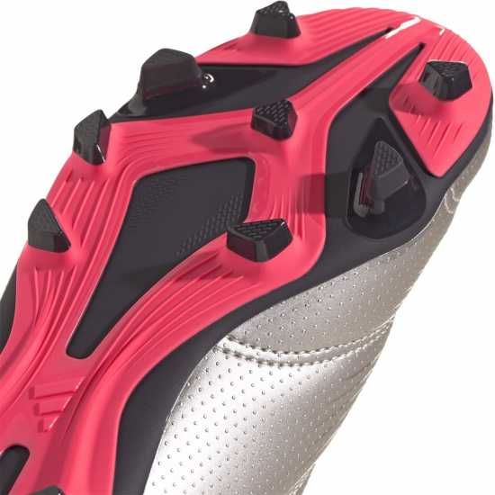 Adidas Predator 24 Club Junior Flexible Ground Football Boots Сребро/Черно 