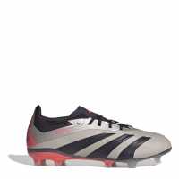 Adidas Predator 24 Elite Junior Firm Ground Football Boots Сребро/Черно 