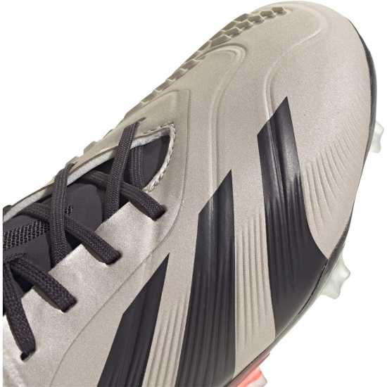 Adidas Predator 24 Elite Junior Firm Ground Football Boots Сребро/Черно 