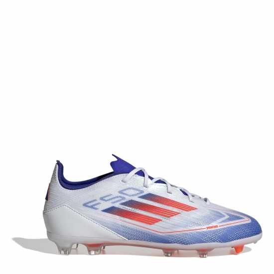 Adidas F50 Pro Juniors Firm Ground Football Boots Бяло/Червено/Синьо Детски футболни бутонки