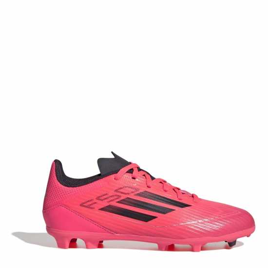 Adidas F50 League Junior Firm Ground Football Boots Розово/Черно 