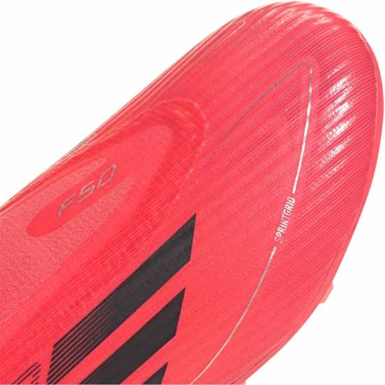 Adidas F50 League Laceless Junior Firm Ground Football Boots Розово/Черно Детски футболни бутонки