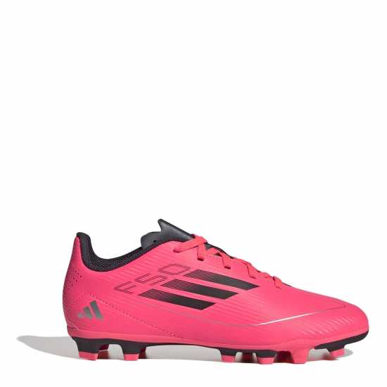 Adidas F50 Club Junior Firm Ground Football Boots Pink/Black Детски футболни бутонки