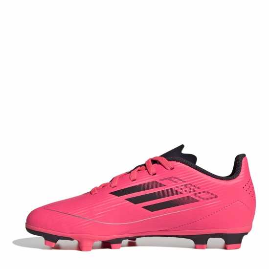 Adidas F50 Club Junior Firm Ground Football Boots Pink/Black Детски футболни бутонки