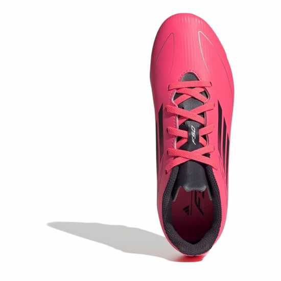 Adidas F50 Club Junior Firm Ground Football Boots Pink/Black Детски футболни бутонки