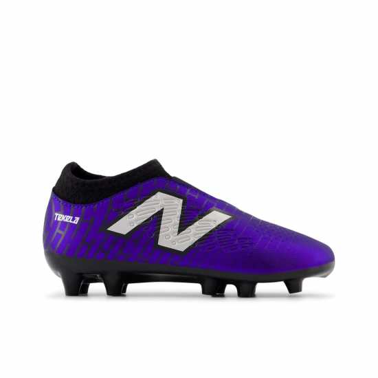 New Balance Tekela 4+ Magique Juniors Firm Ground Football Boots Синьо/ Черно 