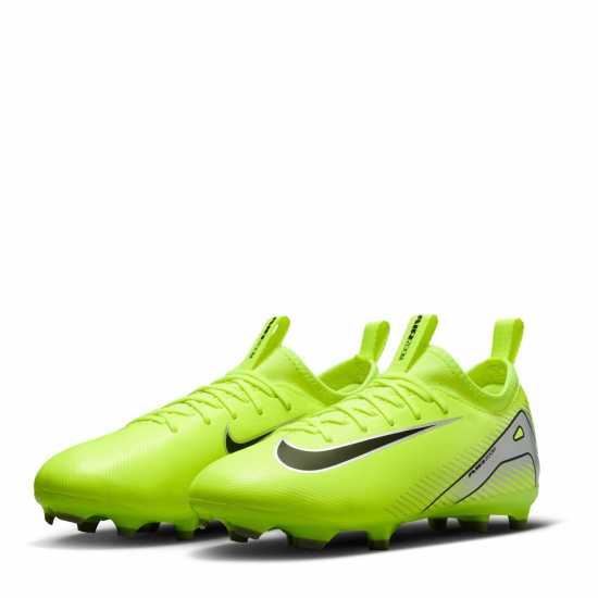 Nike Zoom Mercurial Vapor 16 Academy Juniors Firm Ground Football Boots Волт/Черен 