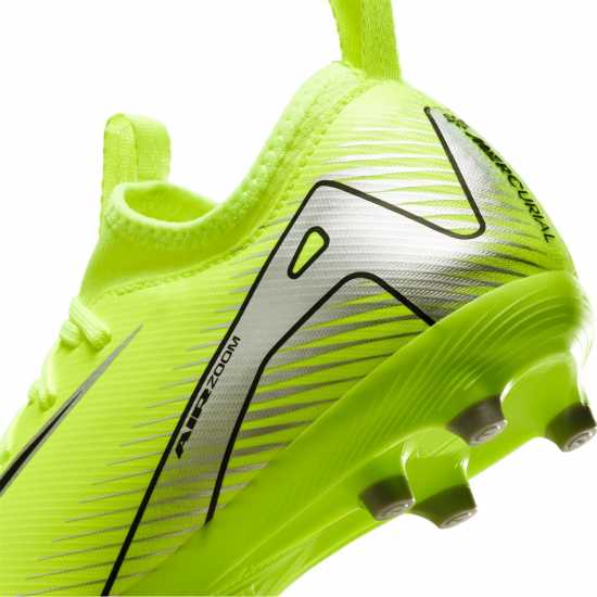 Nike Zoom Mercurial Vapor 16 Academy Juniors Firm Ground Football Boots Волт/Черен 