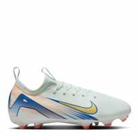 Nike Zoom Mercurial Vapor 16 Academy Juniors Firm Ground Football Boots Зелено/Бяло 