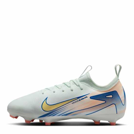 Nike Zoom Mercurial Vapor 16 Academy Juniors Firm Ground Football Boots Зелено/Бяло 