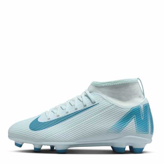 Nike Mercurial Superfly 10 Club Junior Firm Ground Football Boots Синьо/Балтийско 