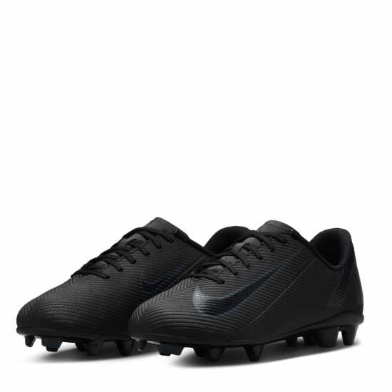 Nike Mercurial Vapor 16 Club Junior Firm Ground Football Boots Черно/Зелено 