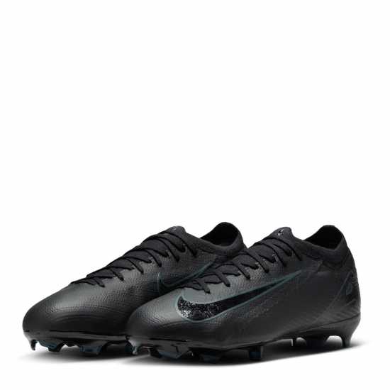 Nike Mercurial Vapor 16 Pro Juniors Firm Ground Football Boots Черно/Зелено Детски футболни бутонки