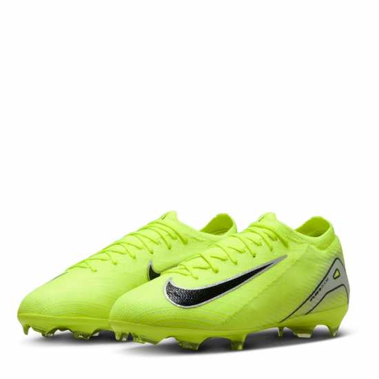 Nike Mercurial Vapor 16 Pro Juniors Firm Ground Football Boots Волт/Черен 