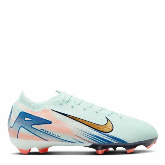 Nike Mercurial Vapor 16 Pro Juniors Firm Ground Football Boots Зелено/Бяло 