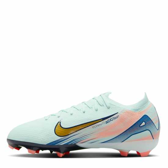 Nike Mercurial Vapor 16 Pro Juniors Firm Ground Football Boots Зелено/Бяло 