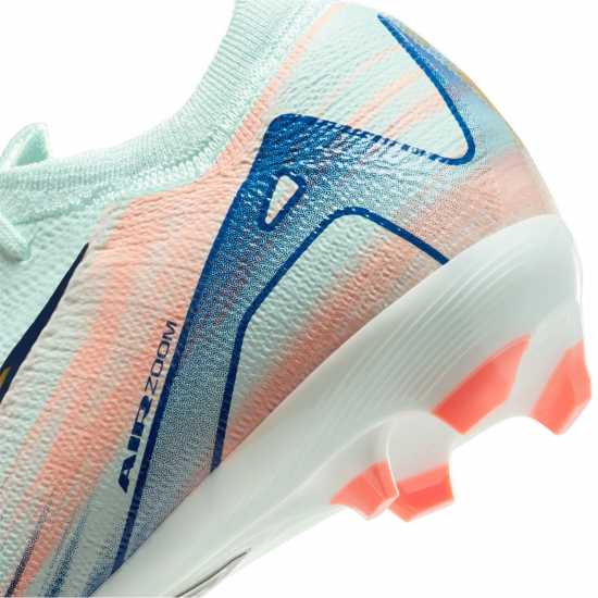 Nike Mercurial Vapor 16 Pro Juniors Firm Ground Football Boots Зелено/Бяло 