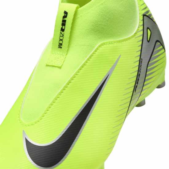 Nike Zoom Mercurial Superfly 10 Academy Juniors Firm Ground Football Boots Волт/Черен 