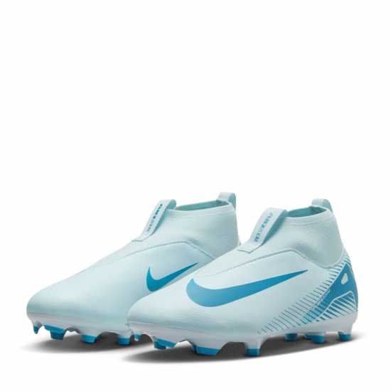 Nike Zoom Mercurial Superfly 10 Academy Juniors Firm Ground Football Boots Синьо/Балтийско Детски футболни бутонки