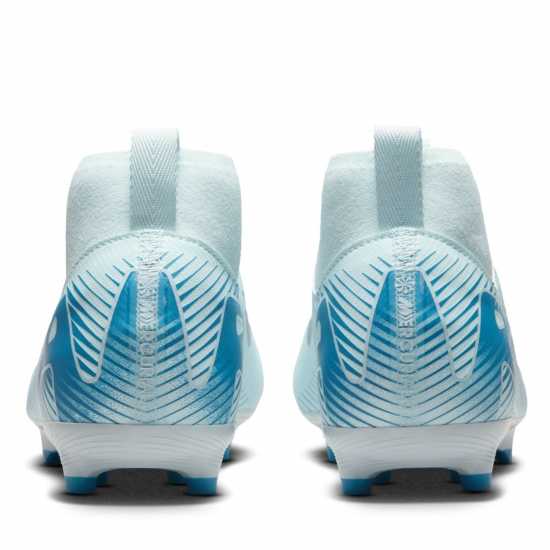 Nike Zoom Mercurial Superfly 10 Academy Juniors Firm Ground Football Boots Синьо/Балтийско Детски футболни бутонки