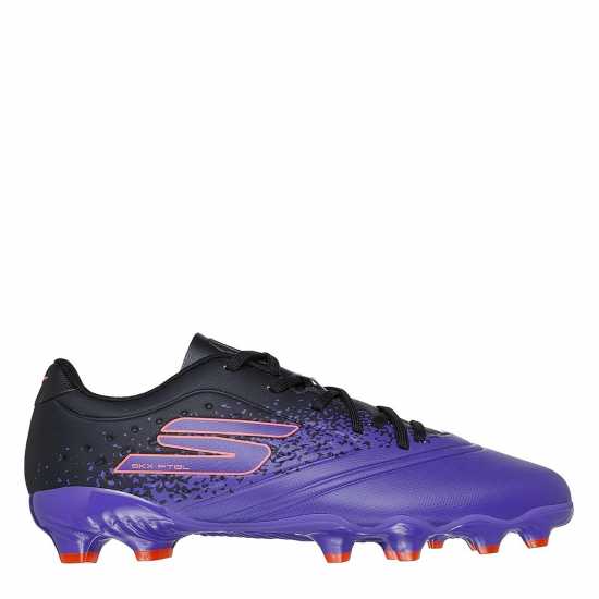 Skechers Razor Juniors Firm Ground Football Boot Purple/Black 