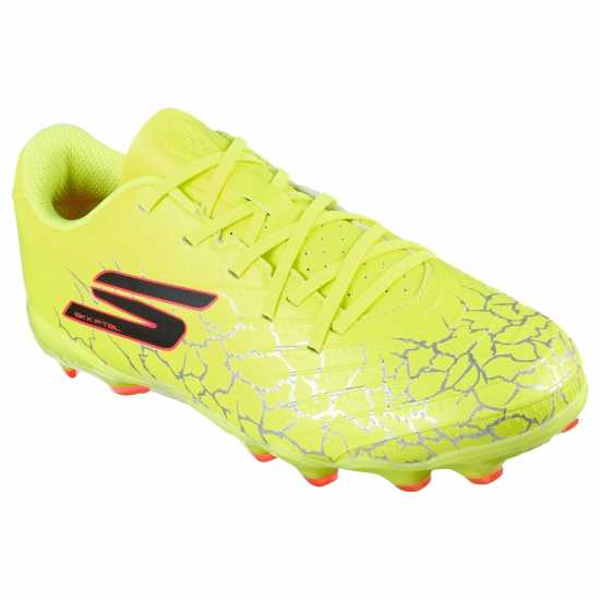 Skechers Skx_01 Junior Firm Ground Football Boots Жълто/Черно 