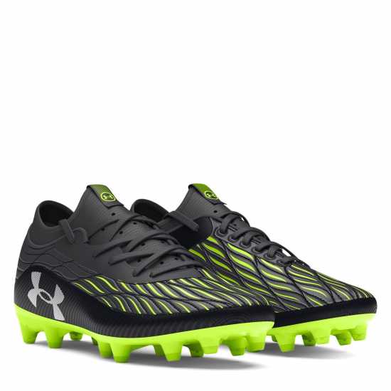 Under Armour Magnetico Elite 4 Junior Firm Ground Football Boots Черно Детски футболни бутонки