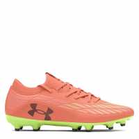 Under Armour Magnetico Elite 4 Junior Firm Ground Football Boots Оранжево пламък Детски футболни бутонки