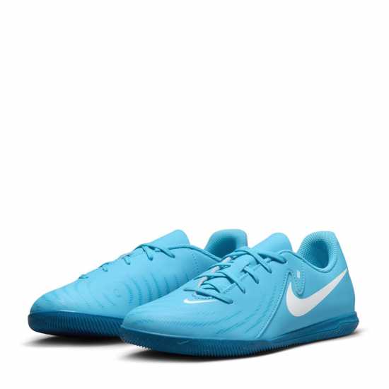 Nike Phantom Gx 2 Club Juniors Indoor Court Football Boots. Синьо/Балтийско Детски футболни бутонки