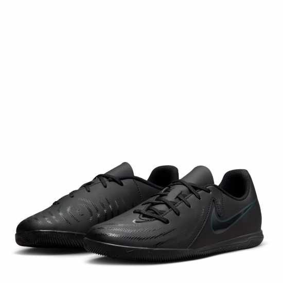 Nike Phantom Gx 2 Club Juniors Indoor Court Football Boots. Черно/Зелено Детски футболни бутонки