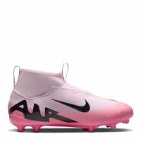 Nike Детски Футболни Бутонки Mercurial Superfly 9 Academy Firm Ground Football Boots Juniors Pink/Black Детски футболни бутонки