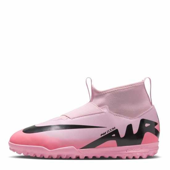 Nike Mercurial Superfly 9 Academy Junior Astro Turf Football Boots Pink/Black Футболни стоножки