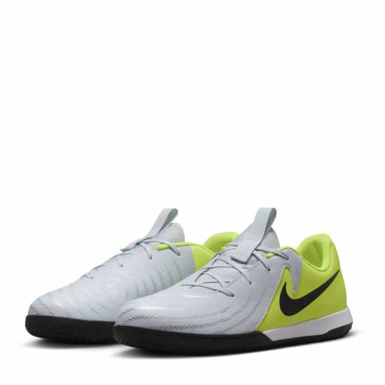 Nike Phantom Gx 2 Academy Junior Indoor Court Football Boots Сребро/Волт 